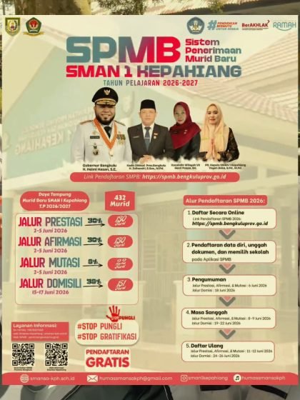🗣: i said i lovee smansa !! 📢 spmb sma negeri 01 kepahiang segera dibukaa!! 🗓 02 juni-17 juni jangan lupa registrasi akun kalian yaa 😉 #spmb #smansakepahiang #tiktokgogempar #osis #sakaagata8th